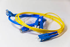 Câble de connexion fibre